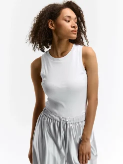 GATE Bokserka z żebrowanej dzianiny| Koszulki I Topy·Podkoszulki ☀️