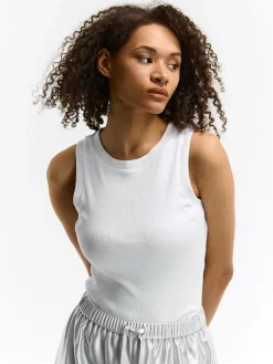 GATE Bokserka z żebrowanej dzianiny| Koszulki I Topy·Podkoszulki ☀️