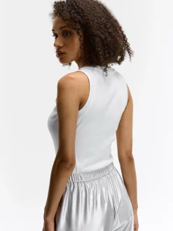 GATE Bokserka z żebrowanej dzianiny| Koszulki I Topy·Podkoszulki ☀️