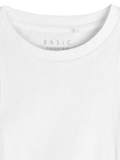 GATE Bokserka z żebrowanej dzianiny| Koszulki I Topy·Podkoszulki ☀️