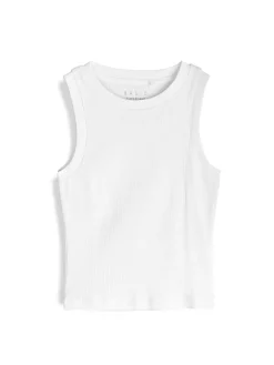 GATE Bokserka z żebrowanej dzianiny| Koszulki I Topy·Podkoszulki ☀️