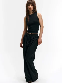 GATE Bokserka z żebrowanej dzianiny| Koszulki I Topy·Podkoszulki ☀️