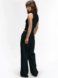 GATE Bokserka z żebrowanej dzianiny| Koszulki I Topy·Podkoszulki ☀️