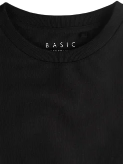 GATE Bokserka z żebrowanej dzianiny| Koszulki I Topy·Podkoszulki ☀️