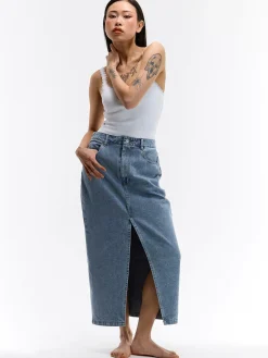 GATE Bokserka z żebrowanej dzianiny z koronką| Koszulki I Topy·Podkoszulki ☀️