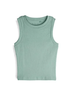 GATE Bokserka z żebrowanej dzianiny| Koszulki I Topy·Podkoszulki ☀️