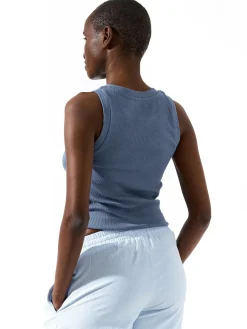 GATE Bokserka z żebrowanej dzianiny| Koszulki I Topy·Podkoszulki ☀️