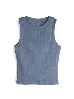 GATE Bokserka z żebrowanej dzianiny| Koszulki I Topy·Podkoszulki ☀️