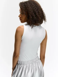 GATE Bokserka z żebrowanej dzianiny| Koszulki I Topy·Podkoszulki ☀️