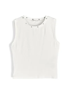 GATE Bokserka z żebrowanej dzianiny| Koszulki I Topy·Podkoszulki ☀️