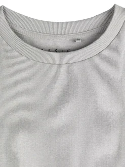 GATE Bokserka z żebrowanej dzianiny| Koszulki I Topy·Podkoszulki ☀️