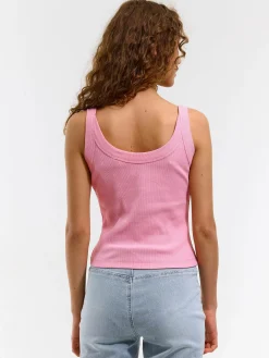 GATE Bokserka z żebrowanej dzianiny| Koszulki I Topy·Podkoszulki ☀️