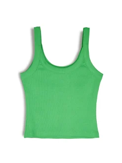 GATE Bokserka z żebrowanej dzianiny| Koszulki I Topy·Podkoszulki ☀️