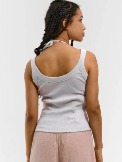 GATE Bokserka z żebrowanej dzianiny| Koszulki I Topy·Podkoszulki ☀️