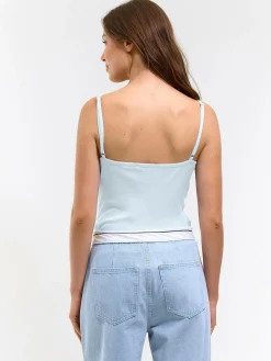 GATE Bokserka z żebrowanej dzianiny| Koszulki I Topy·Podkoszulki ☀️