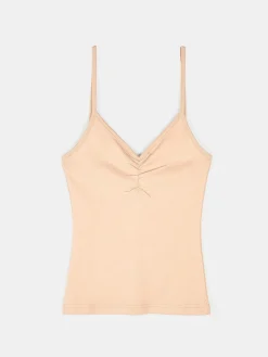 GATE Bokserka z żebrowanej dzianiny| Koszulki I Topy·Podkoszulki ☀️