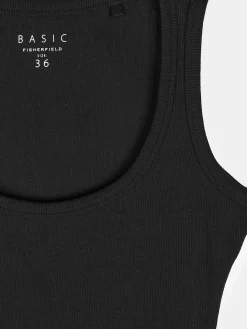 GATE Bokserka z żebrowanej dzianiny| Koszulki I Topy·Podkoszulki ☀️