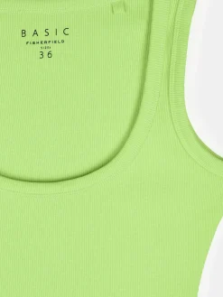 GATE Bokserka z żebrowanej dzianiny| Koszulki I Topy·Podkoszulki ☀️