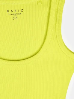 GATE Bokserka z żebrowanej dzianiny| Koszulki I Topy·Podkoszulki ☀️