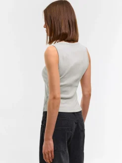 GATE Bokserka z żebrowanej dzianiny| Koszulki I Topy·Podkoszulki ☀️