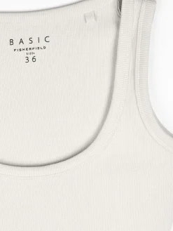 GATE Bokserka z żebrowanej dzianiny| Koszulki I Topy·Podkoszulki ☀️