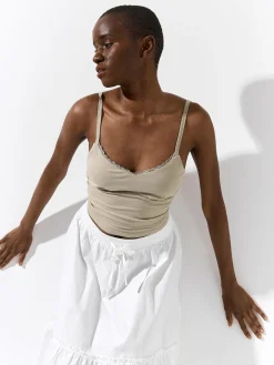 GATE Bokserka z koronką| Koszulki I Topy·Podkoszulki ☀️