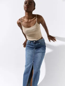 GATE Bokserka z koronką| Koszulki I Topy·Podkoszulki ☀️|Koszulki I Topy·Crop Top ☀️