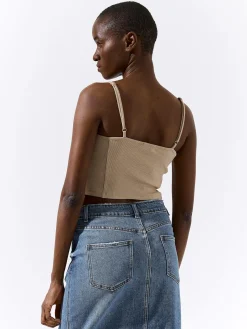 GATE Bokserka z koronką| Koszulki I Topy·Podkoszulki ☀️|Koszulki I Topy·Crop Top ☀️