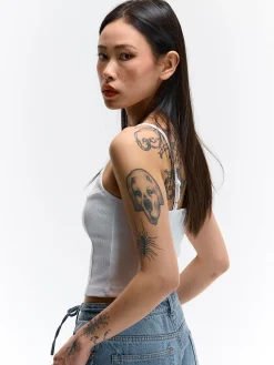 GATE Bokserka z koronką| Koszulki I Topy·Podkoszulki ☀️|Koszulki I Topy·Crop Top ☀️