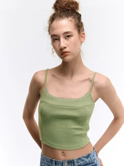 GATE Bokserka z koronką| Koszulki I Topy·Podkoszulki ☀️|Koszulki I Topy·Crop Top ☀️