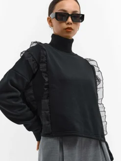 GATE Bokserka z nadrukiem| Swetry I Bluzy·Bluzy