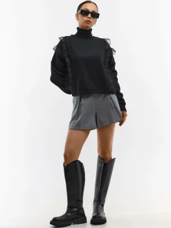 GATE Bokserka z nadrukiem| Swetry I Bluzy·Bluzy