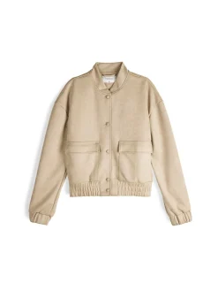 GATE Bomberka wykonana z imitacji zamszu| Kurtki I Płaszcze·Kurtki Przejściowe|Kurtki I Płaszcze·Bomber