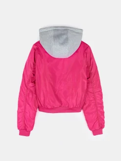 GATE Bomberka z kapturem|Dzieci Dziewczynki·Kurtki I Płaszcze