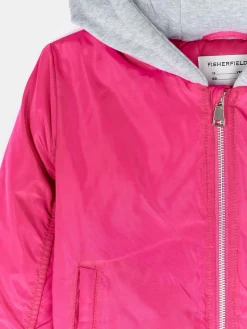 GATE Bomberka z kapturem|Dzieci Dziewczynki·Kurtki I Płaszcze