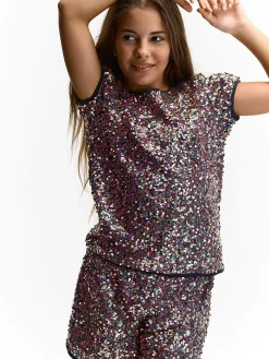 GATE Brokatowe szorty|Dzieci Dziewczynki·Spodnie I Legginsy|Dziewczynki·Szorty ☀️