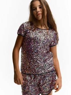 GATE Brokatowe szorty|Dzieci Dziewczynki·Spodnie I Legginsy|Dziewczynki·Szorty ☀️