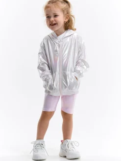 GATE Błyszczące szorty biker|Dzieci Dziewczynki·Spodnie I Legginsy|Dziewczynki·Szorty ☀️