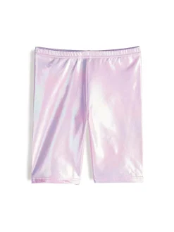 GATE Błyszczące szorty biker|Dzieci Dziewczynki·Spodnie I Legginsy|Dziewczynki·Szorty ☀️
