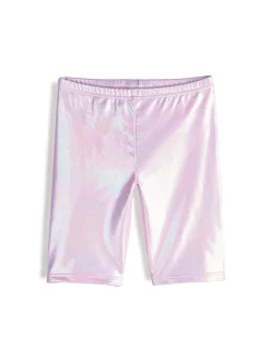 GATE Błyszczące szorty biker|Dzieci Dziewczynki·Spodnie I Legginsy|Dziewczynki·Szorty ☀️