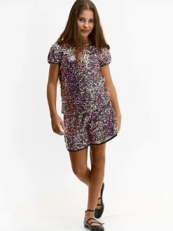 GATE Cekinowa koszulka|Dzieci Dziewczynki·Koszulki I Topy