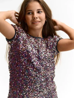 GATE Cekinowa koszulka|Dzieci Dziewczynki·Koszulki I Topy