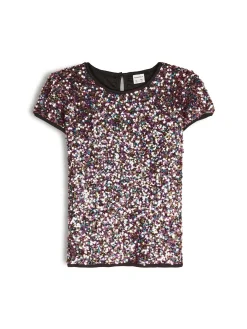 GATE Cekinowa koszulka|Dzieci Dziewczynki·Koszulki I Topy