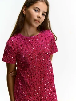 GATE Cekinowa sukienka|Dzieci Dziewczynki·Sukienki