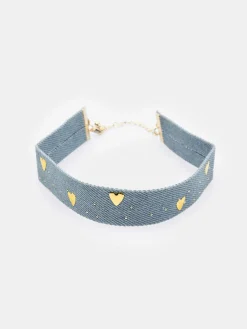 GATE Choker dżinsowy| Akcesoria·Biżuteria