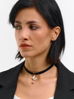 GATE Choker z zawieszką w kształcie motyla| Akcesoria·Biżuteria