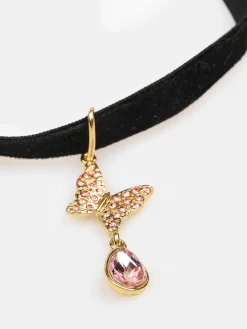 GATE Choker z zawieszką w kształcie motyla| Akcesoria·Biżuteria