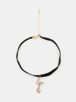 GATE Choker z zawieszką w kształcie motyla| Akcesoria·Biżuteria
