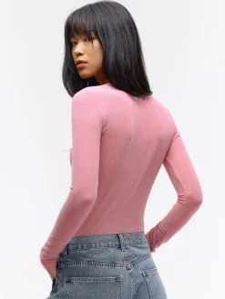 GATE Cienki przezroczysty top| Koszulki I Topy·Topy