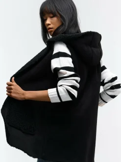 GATE Ciepła kamizelka z kapturem| Kurtki I Płaszcze·Kamizelki